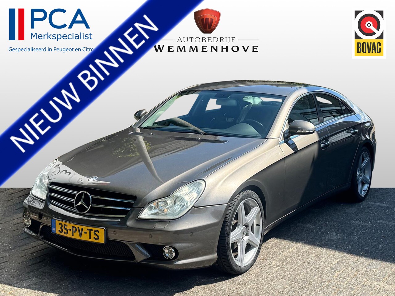 Mercedes-Benz CLS-klasse - 350 AMG Airco/Leder/Stoelverw./Lichtmetalen velgen - AutoWereld.nl