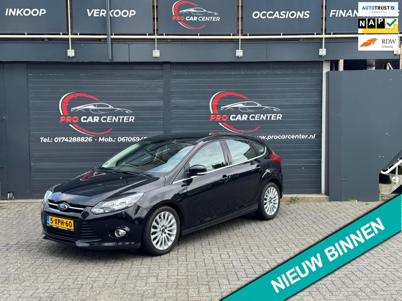 Ford Focus - 1.0 EcoBoost Edition Plus CLIMATE|CRUISE|KEYLESS|V-A PDC|NAV|EL.RAMEN|LMV|NAP|APK - AutoWereld.nl