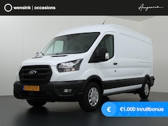 Ford Transit - 350 2.0 TDCI L3 H2 TREND | TREKHAAK 2500KG AHW | CLIMATE CONTROL | NAVIGATIE | PARKEERSENS