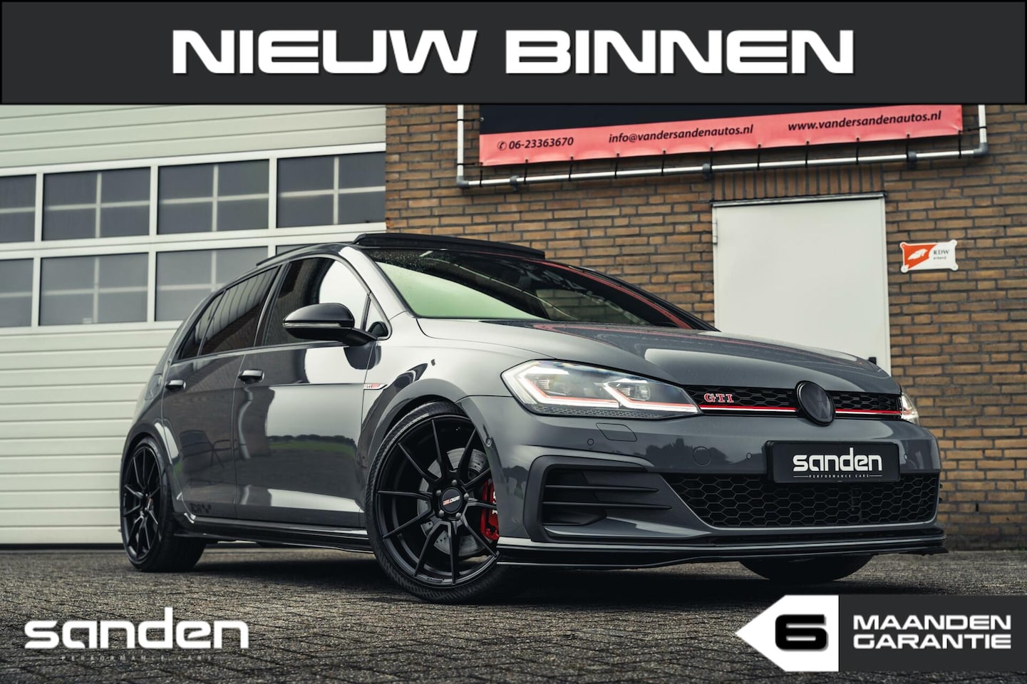 Volkswagen Golf - 2.0 TSI GTI TCR|Motec|H&R|Pano|AKRAPOVIC|ACC - AutoWereld.nl