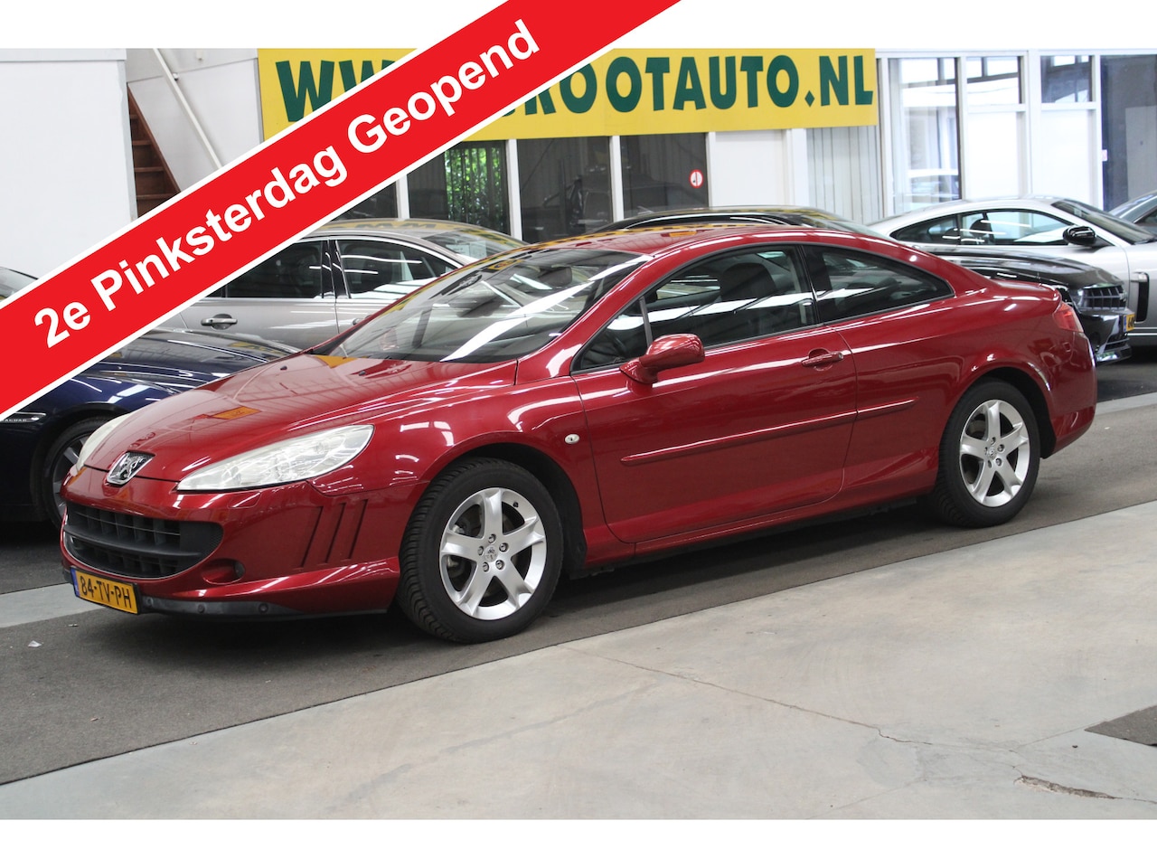 Peugeot 407 Coupé - 2.2-16V Pack 135.667km NAP, Airco, Leder, Cruise control - AutoWereld.nl