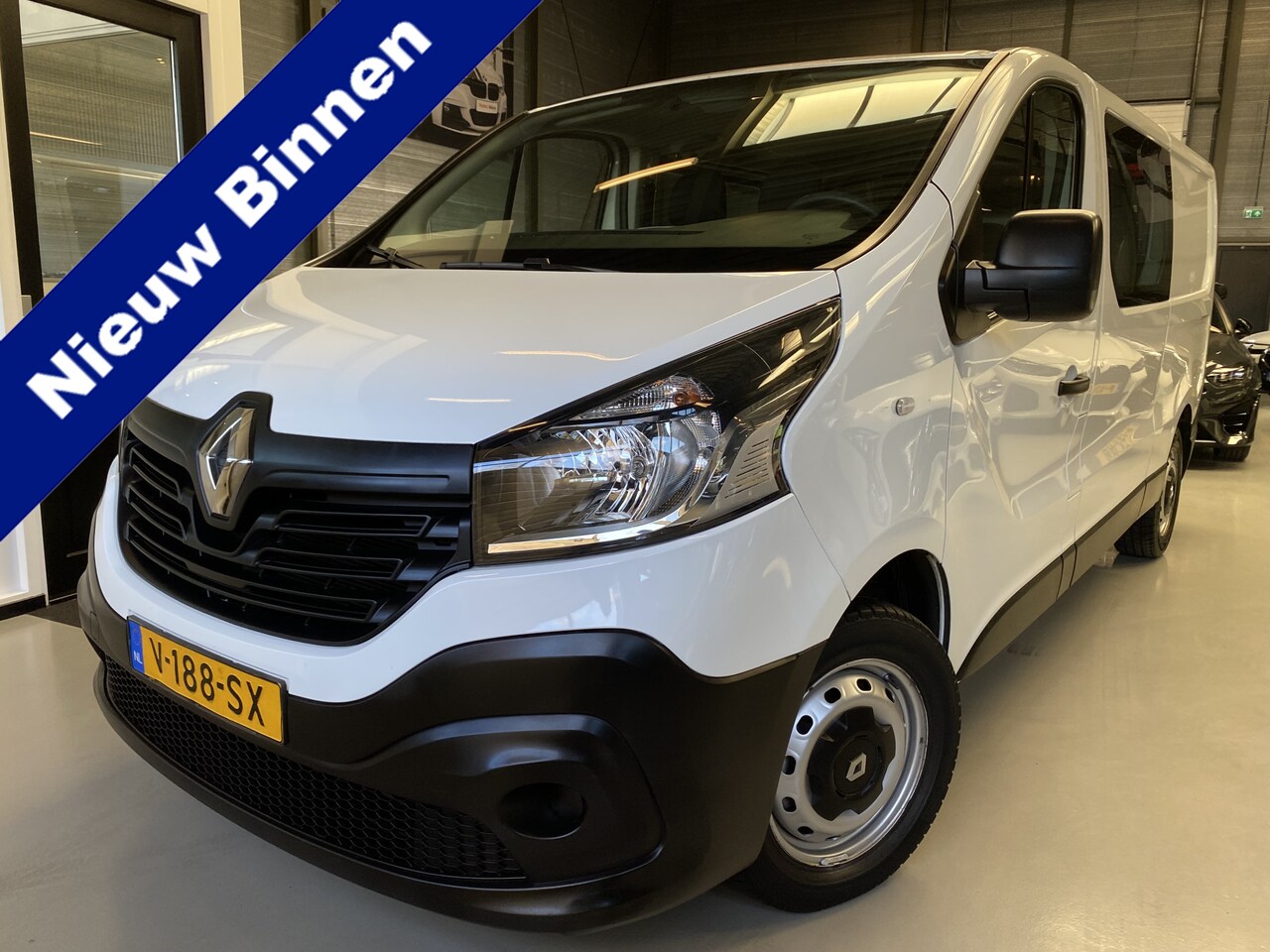 Renault Trafic - 1.6 dCi T29 L2H1 DC Comfort Dubbel cabine, 6 persoons, Navi - AutoWereld.nl