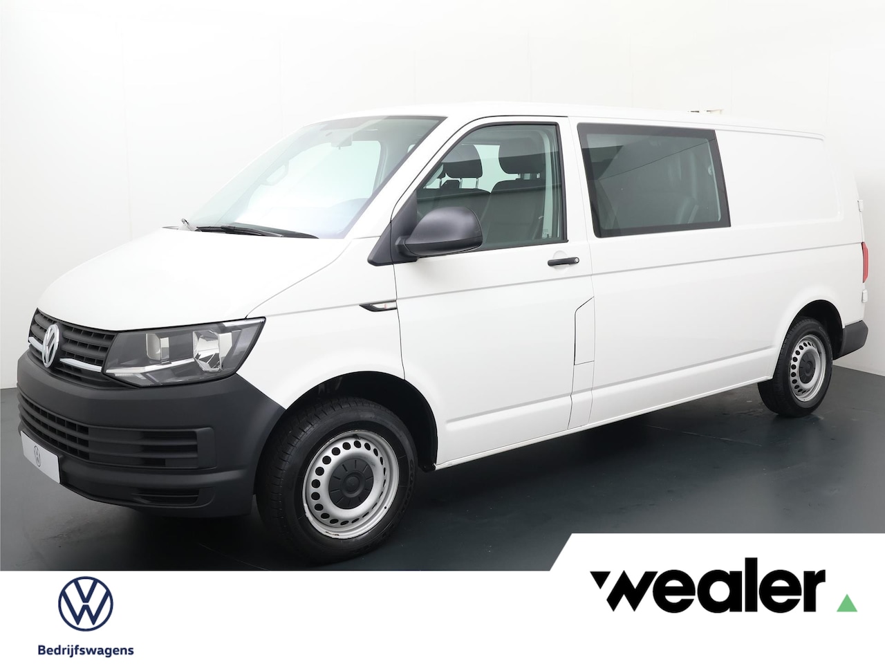 Volkswagen Transporter - 2.0 TDI L2H1 Dub. Cab. Trendline | 102 PK | Dubbele Cabine 6-Persoons | Standkachel | Airc - AutoWereld.nl