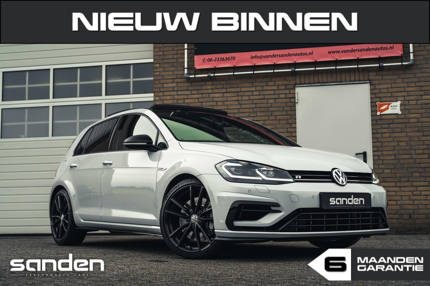 Volkswagen Golf - 2.0 TSI 4Motion R performance|parelmoer|Pano - AutoWereld.nl