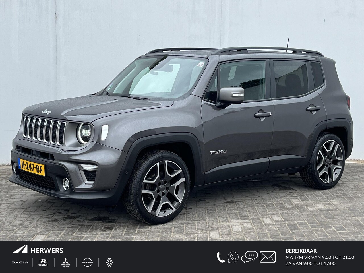 Jeep Renegade - 1.0T Freedom / 100% Onderhouden / Trekhaak (Trekgewicht 1.250kg) / Achteruitrijcamera / Ap - AutoWereld.nl