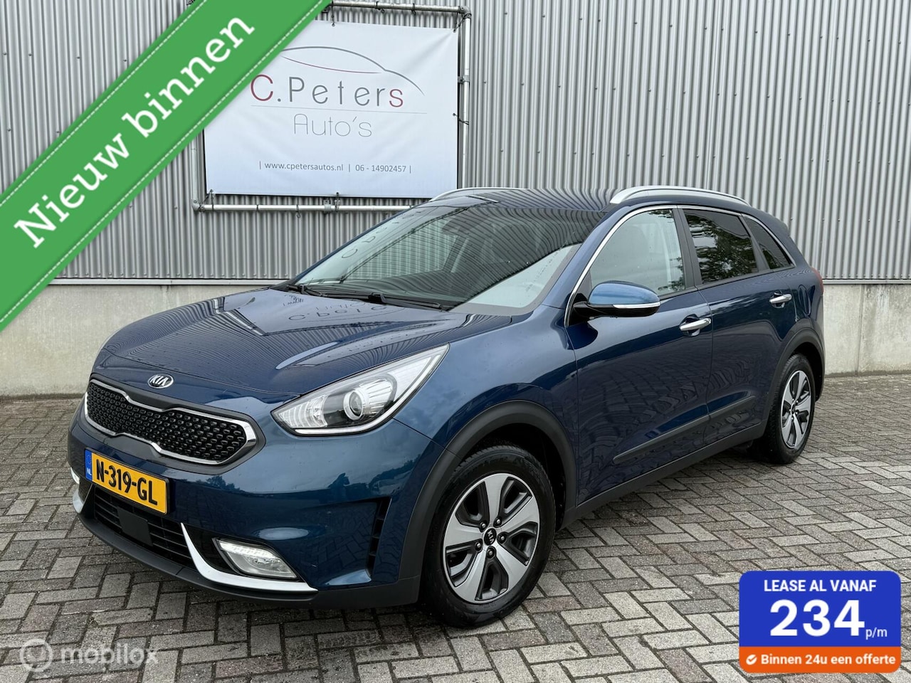 Kia Niro - 1.6 GDi Hybrid DynamicLine 2017 / Adaptief cruiscecontrol / Trekhaak / Camera / Dealeronde - AutoWereld.nl