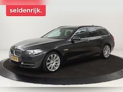 BMW 5-serie Touring - 525d High Executive | Leder | Stoelverwarming | Trekhaak | Xenon | Navigatie | Climate con