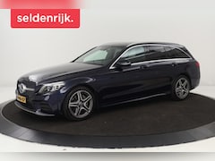 Mercedes-Benz C-klasse - 200 AMG | Stoelverwarming | Carplay | Trekhaak | Matrix LED | Sfeerverlichting | Leder/Alc