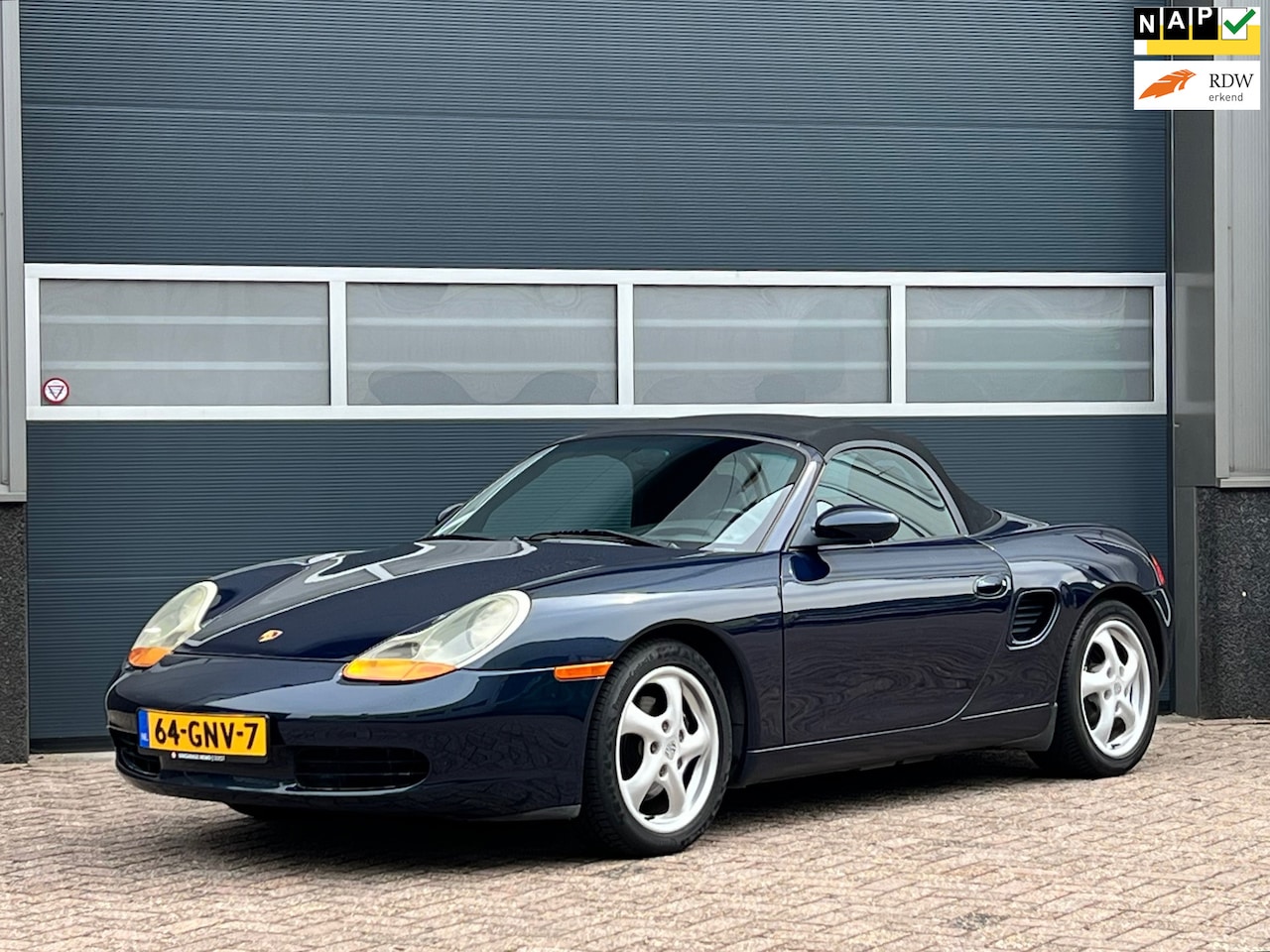 Porsche Boxster - 2.5 bj.1997 Airco|Leder|Lage km stand. - AutoWereld.nl