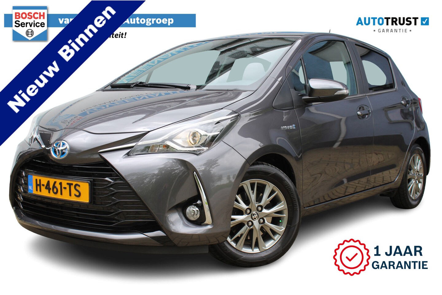 Toyota Yaris - 1.5 Hybrid Dynamic | Incl. 12 maanden Garantie | 100% Dealer onderhouden | Achteruitrijcam - AutoWereld.nl