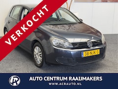 Volkswagen Golf - 1.2 TSI TRENDLINE BLUEMOTION AIRCO CRUISE CONTROL NAVIGATIE BLUETOOTH TELEFOON MEDIA VOORB