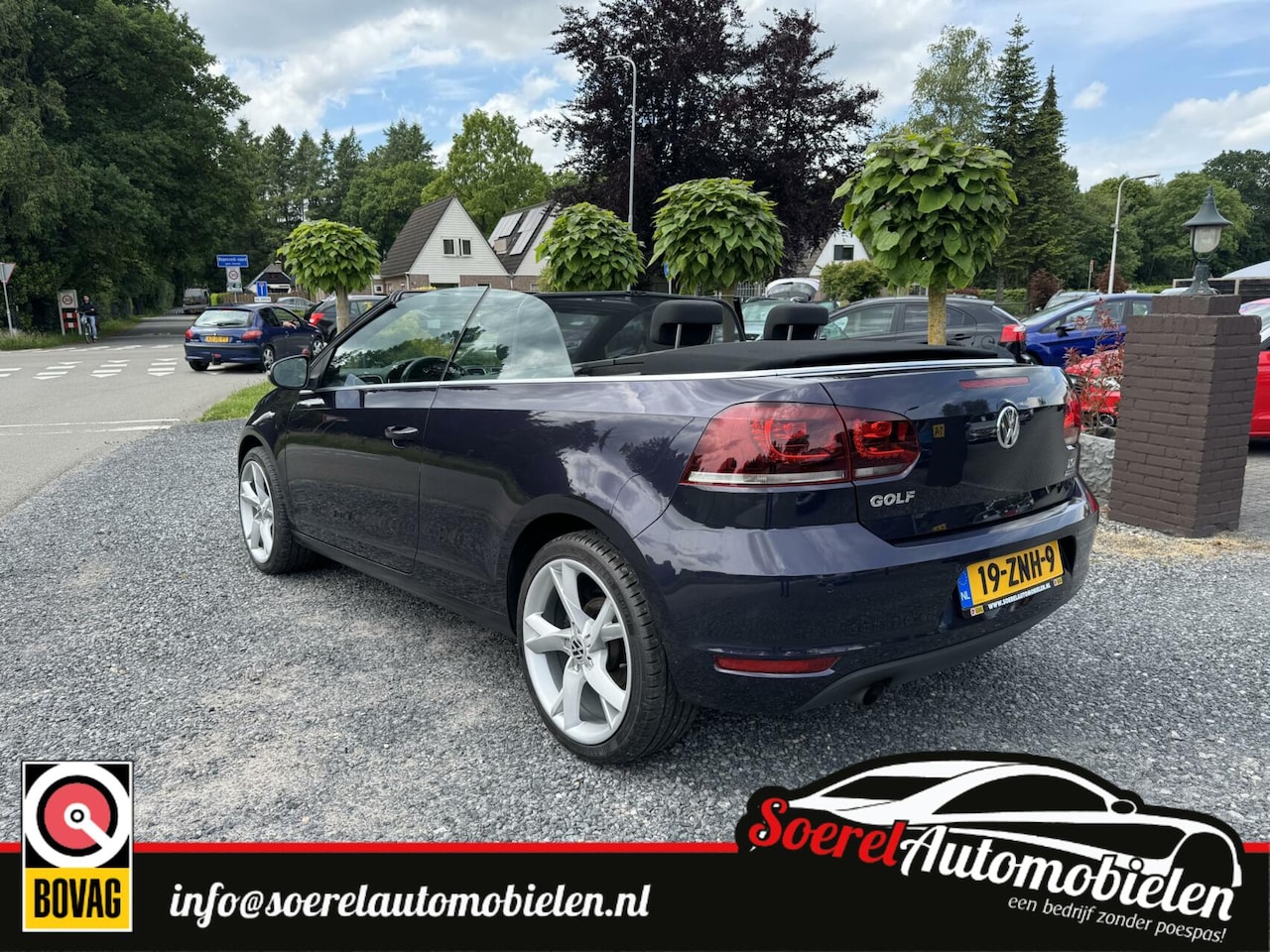 Volkswagen Golf Cabriolet - blue motion 75,962,km cruise,airco, p.sens. - AutoWereld.nl
