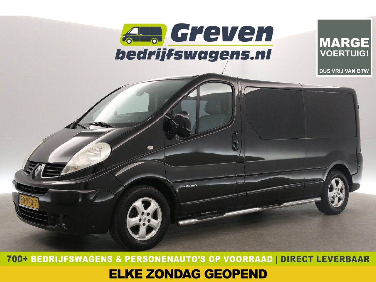 Renault Trafic - 2.5 dCi T29 L2H1 | Dubbele Cabine | 5 Persoons | 146PK Airco Navigatie Trekhaak Elektrpakk - AutoWereld.nl