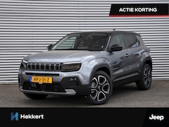 Jeep Avenger - Summit 1.2 e-Hybrid 110pk Automaat KEYLESS ENTRY | DODE HOEK | ELEK. ACHTERKLEP | ADAP. CR