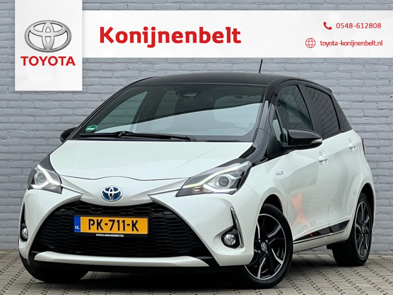 Toyota Yaris - 1.5 Hybrid Bi-Tone Automaat | NL auto | Camera - AutoWereld.nl