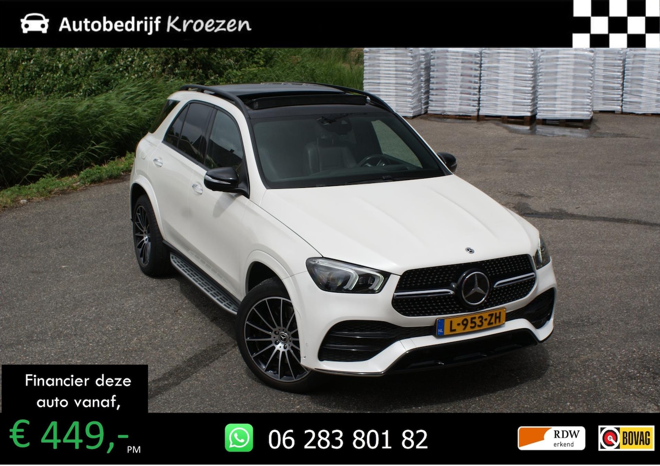 Mercedes-Benz GLE-Klasse - 450 4MATIC ///AMG Pakket | Pano | 360 Camera | Incl BTW | - AutoWereld.nl