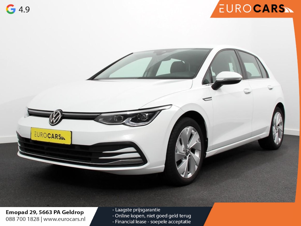 Volkswagen Golf - 1.5 TSI 150pk Style Volkswagen Golf 1.5 eTSI 150pk Style | Navigatie | Climate Control | D - AutoWereld.nl