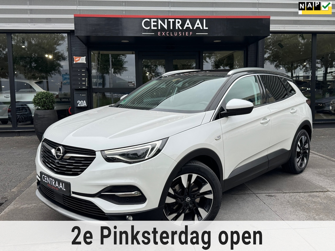 Opel Grandland X - 1.2 Turbo Business Executive 131PK|NL-Auto|Carplay|360Camera|Keyless|Navi|Cruise Control|N - AutoWereld.nl