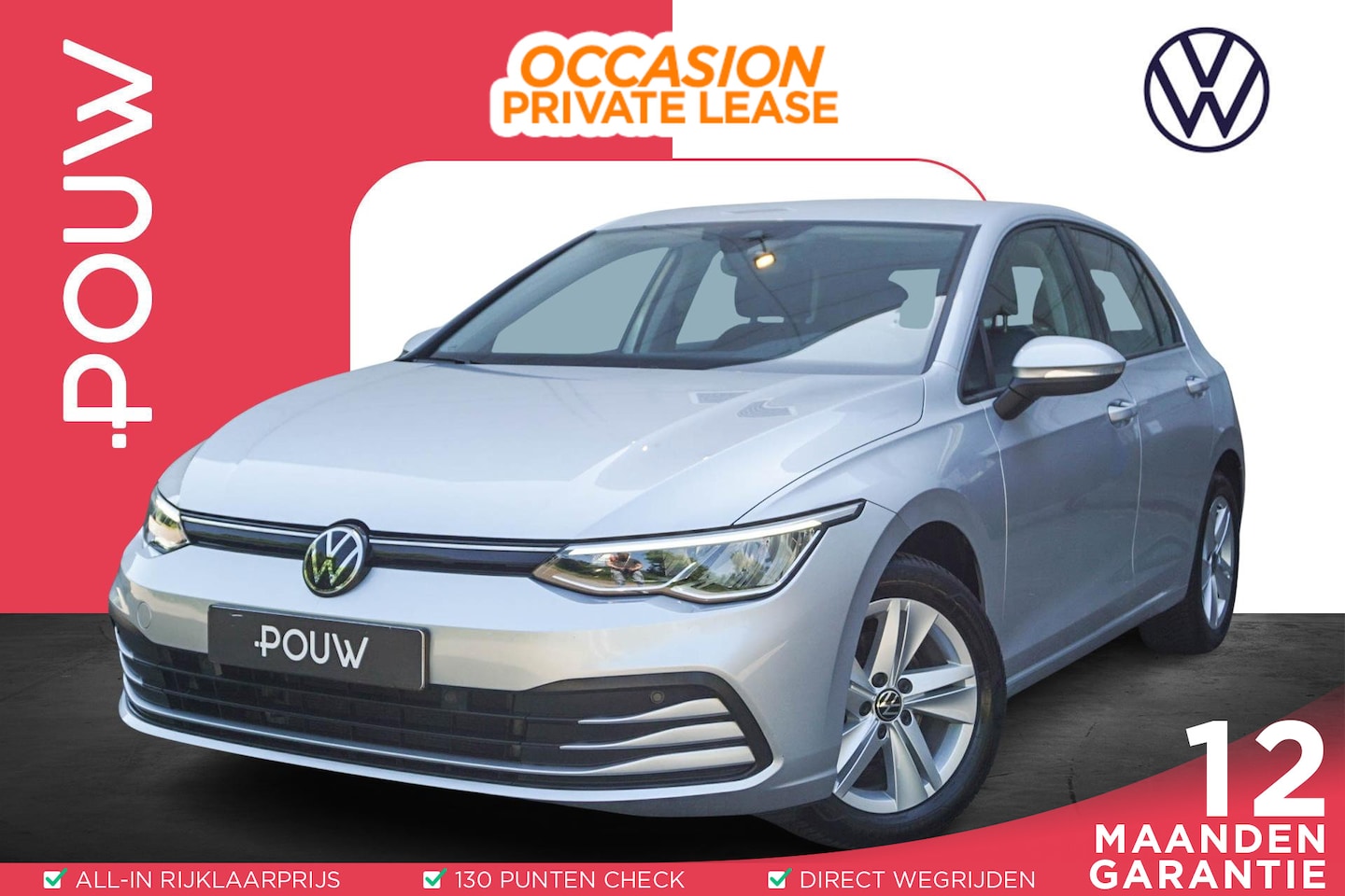 Volkswagen Golf - 1.0 TSI 110pk Life | Navigatie | Apple Carplay & Android Auto | Parkeersensoren - AutoWereld.nl