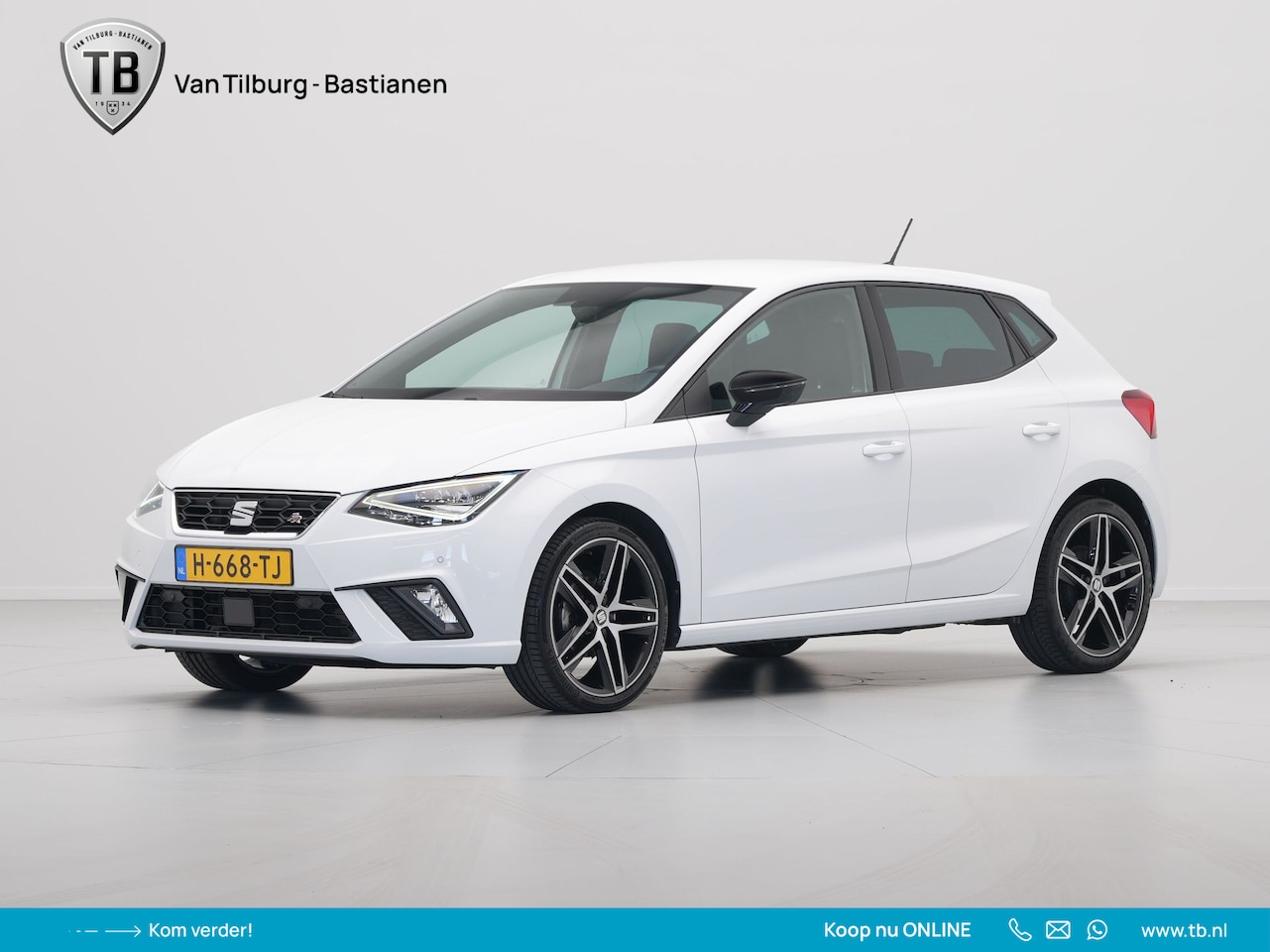 Seat Ibiza - 1.0 TSI 95pk FR Business Intense Navigatie Camera Clima Led Carplay - AutoWereld.nl