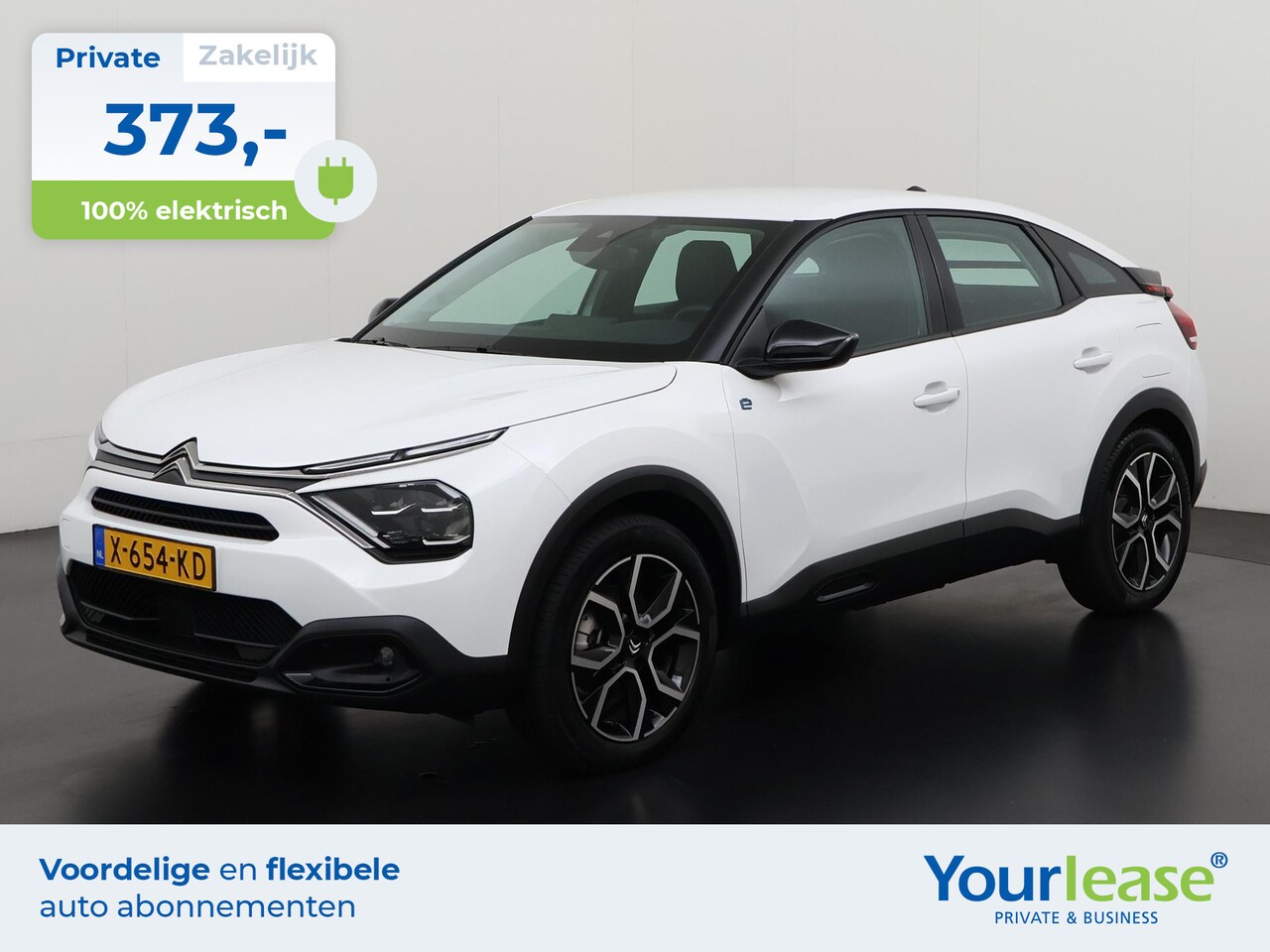 Citroën Ë-C4 - Feel Pack 50 kWh | All-in 373,- Private Lease | Zondag Open! - AutoWereld.nl