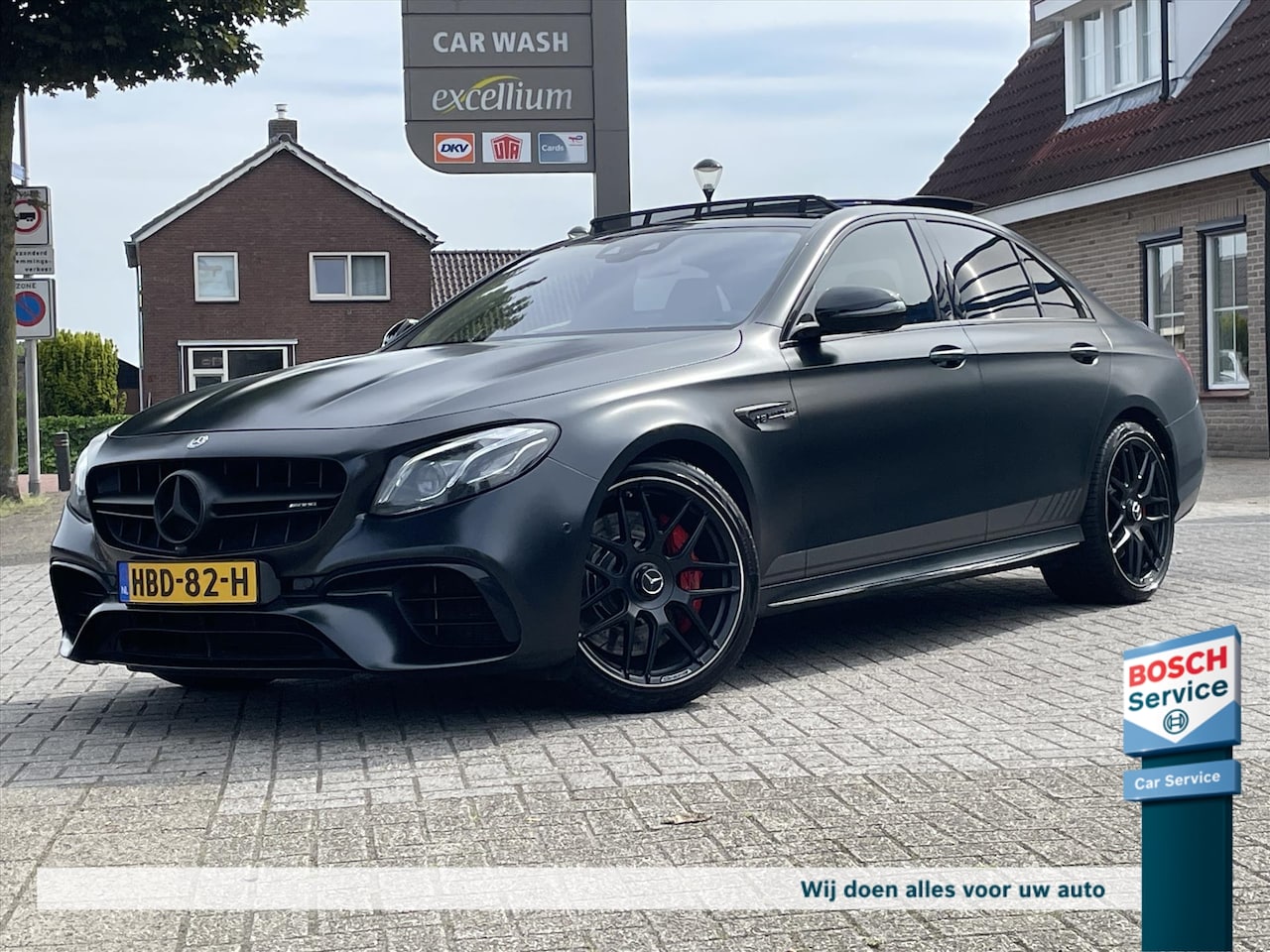Mercedes-Benz E-klasse - E63 S AMG S 612PK 4MATIC / Pano / Schaalstoelen / Burmester / Head-Up / Keyless / Sfeer / - AutoWereld.nl