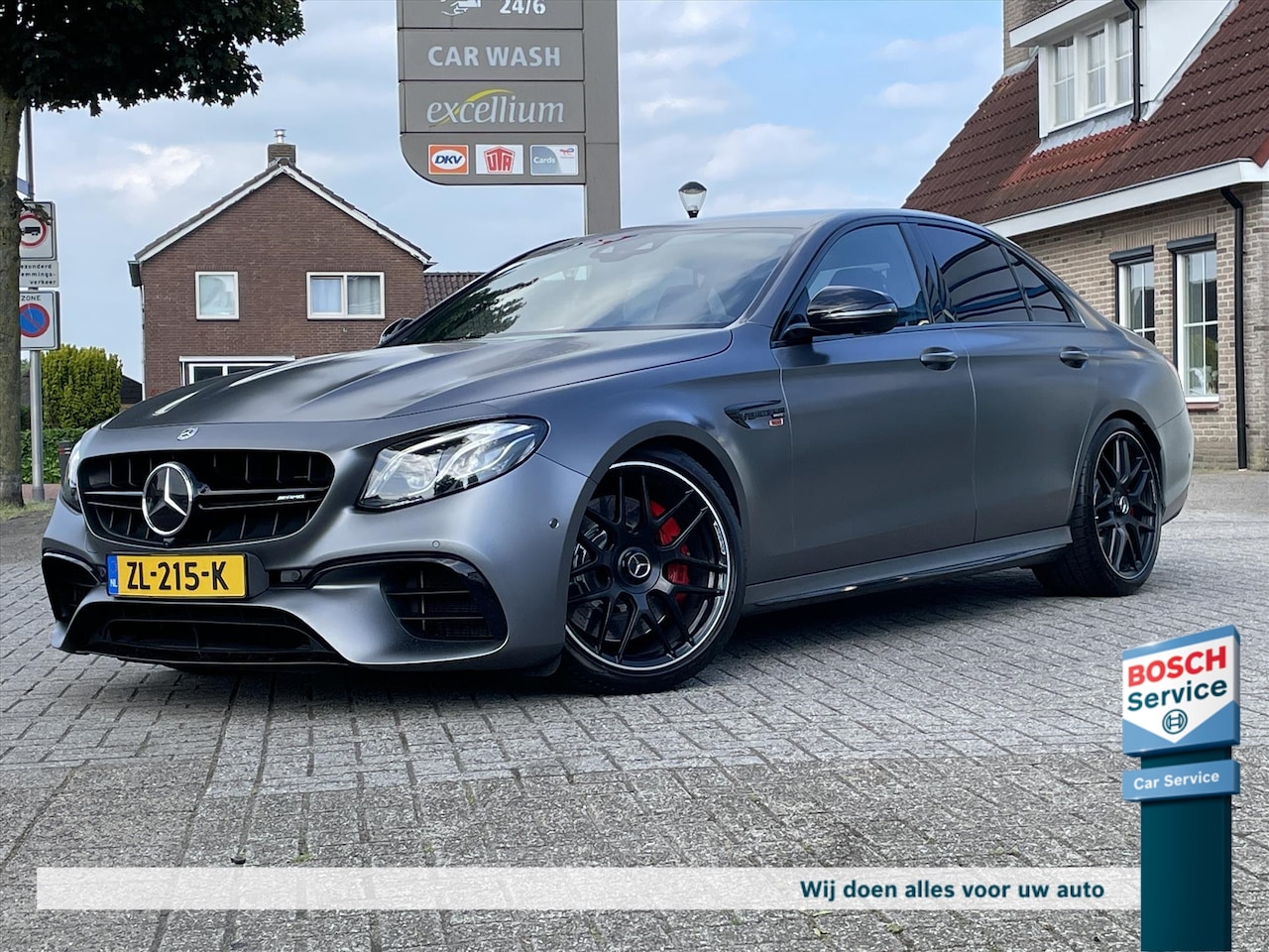 Mercedes-Benz E-klasse - E63S AMG S 800PK BRABUS / Schaalstoelen / Burmester / Keyless / Camera / Head-Up / Downpip - AutoWereld.nl