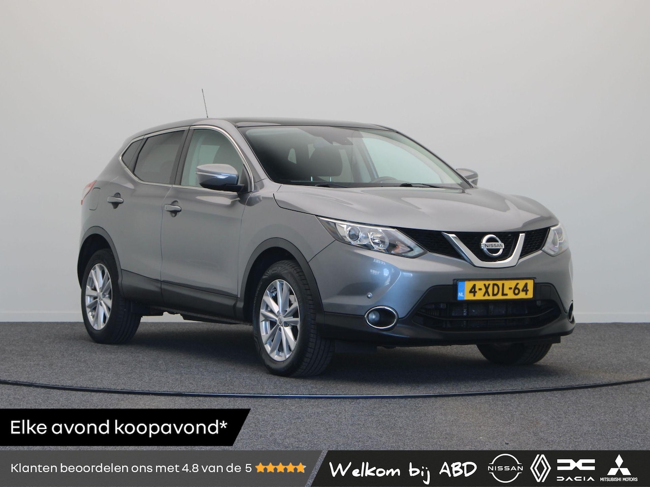 Nissan Qashqai - 1.6 dCi Connect Edition | Diesel Automaat | Trekhaak | 1400kg Trekvermogen | Achteruitrij - AutoWereld.nl