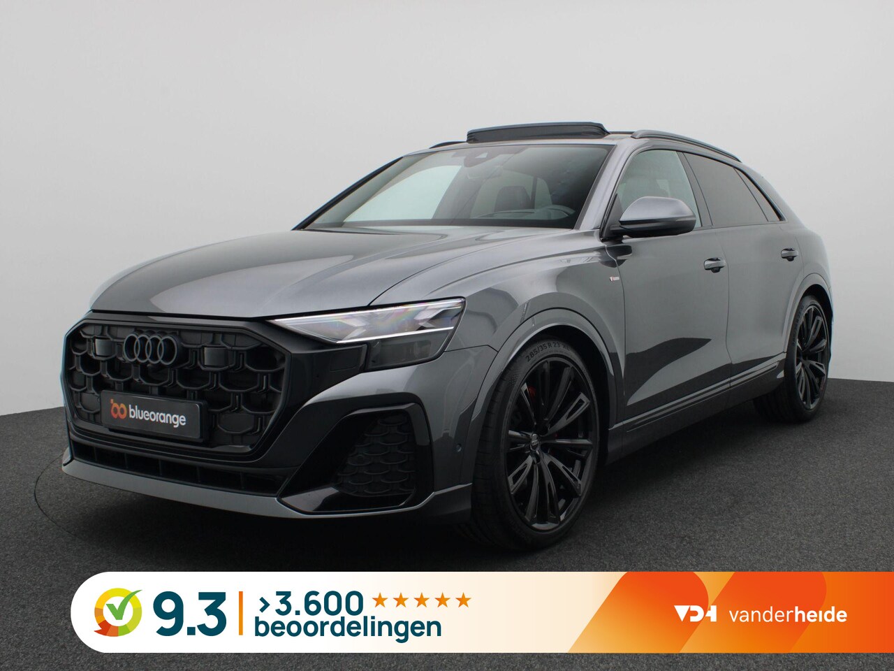 Audi Q8 - 50 TDI quattro S-Edtion 286PK Tiptronic Laser led matrix, trekhaak, head-up display, schui - AutoWereld.nl
