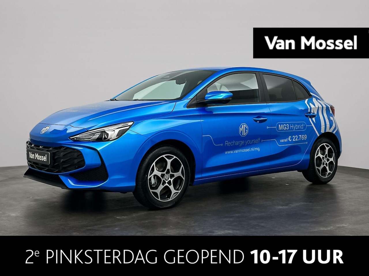 MG 3 - MG3 Hybrid+ 1.5 Hybrid Luxury MG 3 1.5 Hybrid Luxury Automaat | 360 Camera | Apple Carplay - AutoWereld.nl