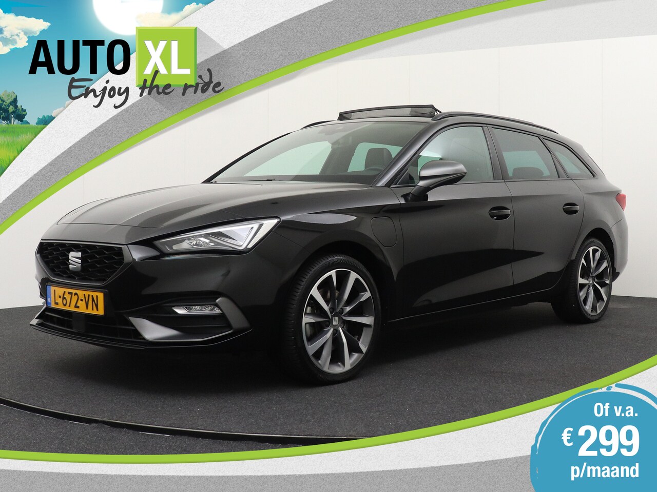 Seat Leon Sportstourer - 1.4 PHEV FR Pano-dak Camera Adapt. Cruise 1 - AutoWereld.nl