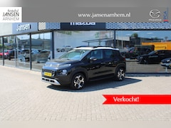 Citroën C3 Aircross - 1.2 PureTech S&S Shine , Automaat, Trekhaak, Pano, Leder, Dakrails, Cruise, Navi, Apple Ca