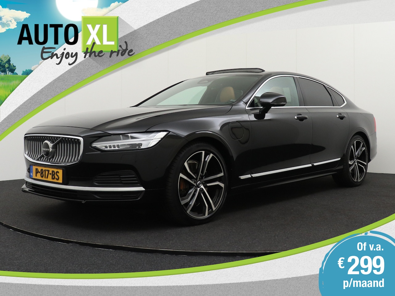 Volvo S90 - 2.0 T8 AWD Inscription Exclusive Pano-dak Head-Up Carplay Adapt. Cruise 2 - AutoWereld.nl