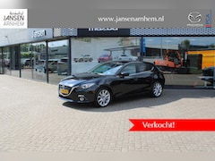 Mazda 3 - 3 2.0 SkyActiv-G 120 GT-M HB , Automaat, Trekhaak, Navi, Clima, Leder, Bose, LMV 18 Inch,