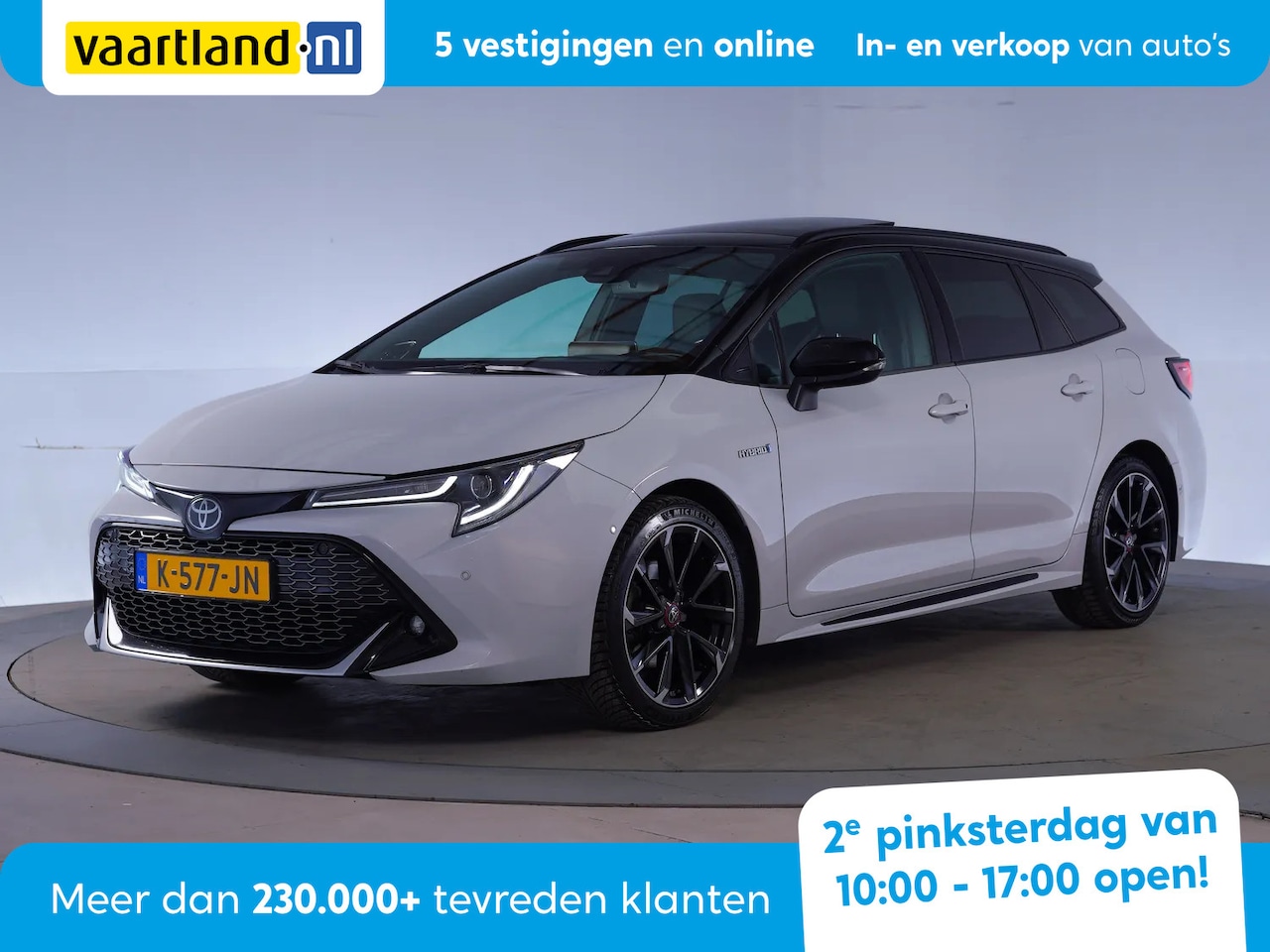 Toyota Corolla Touring Sports - 2.0 Hybrid 183pk Business GR-Sport [ Panorama JBL LED ] - AutoWereld.nl