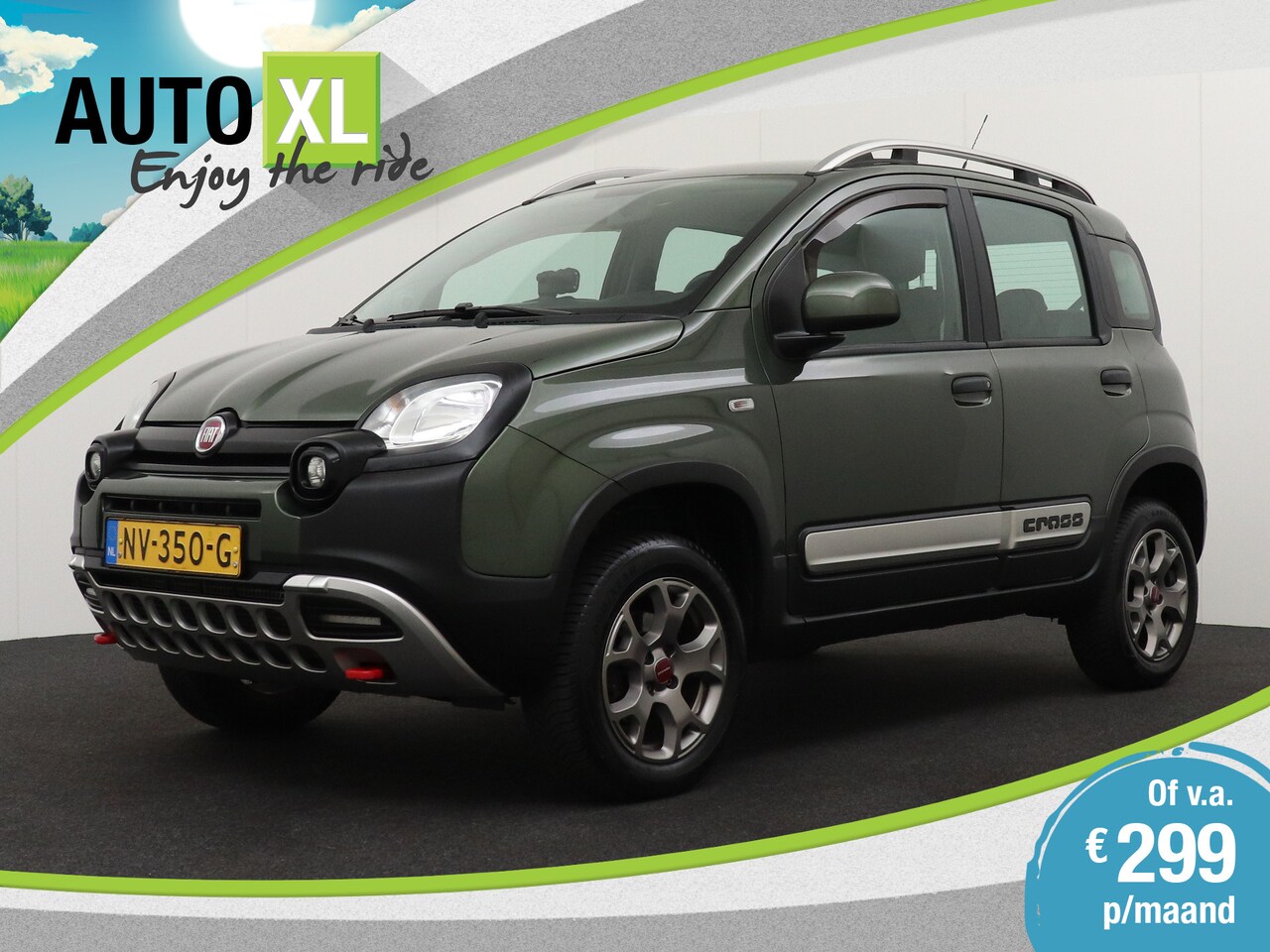 Fiat Panda - 0.9 90 PK TwinAir 4x4 Cross 5-Pers Climate Trekhaak Park. Sens LED - AutoWereld.nl