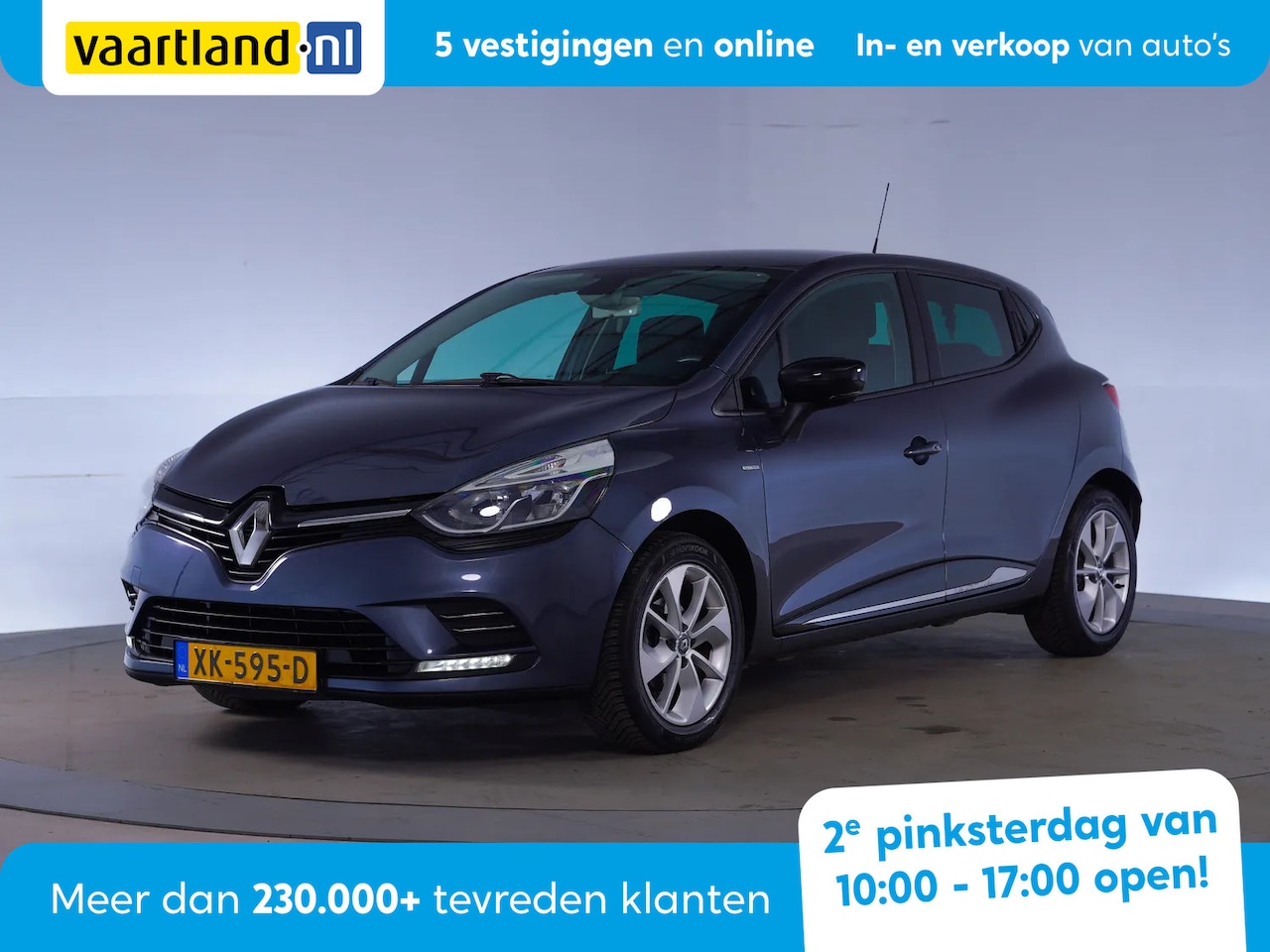 Renault Clio - 1,2 TCe Intens [ Automaat cruise navigatie licht metaal] - AutoWereld.nl