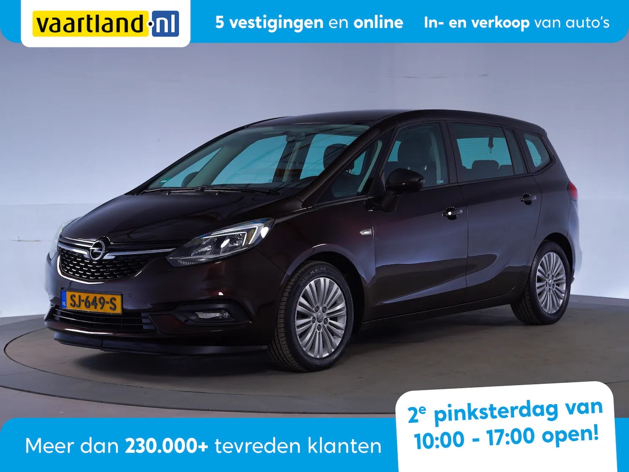Opel Zafira - 1.4 Turbo Innovation 7p. 1.4 Turbo Innovation 7p. - AutoWereld.nl