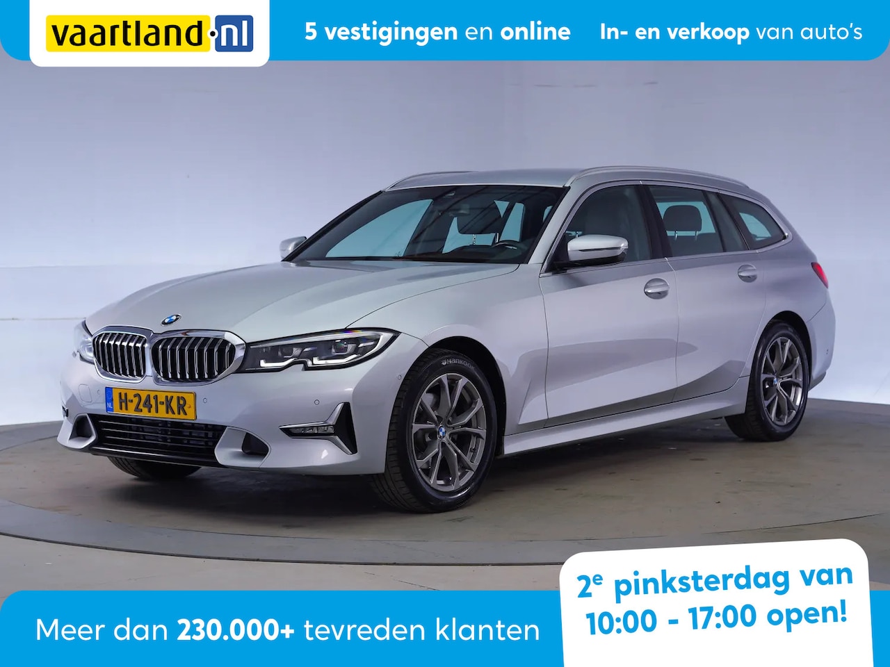 BMW 3-serie Touring - 320i High Executive Luxury Aut. [ LED Leder Live-cockpit prof. Stoelverwarming ] - AutoWereld.nl
