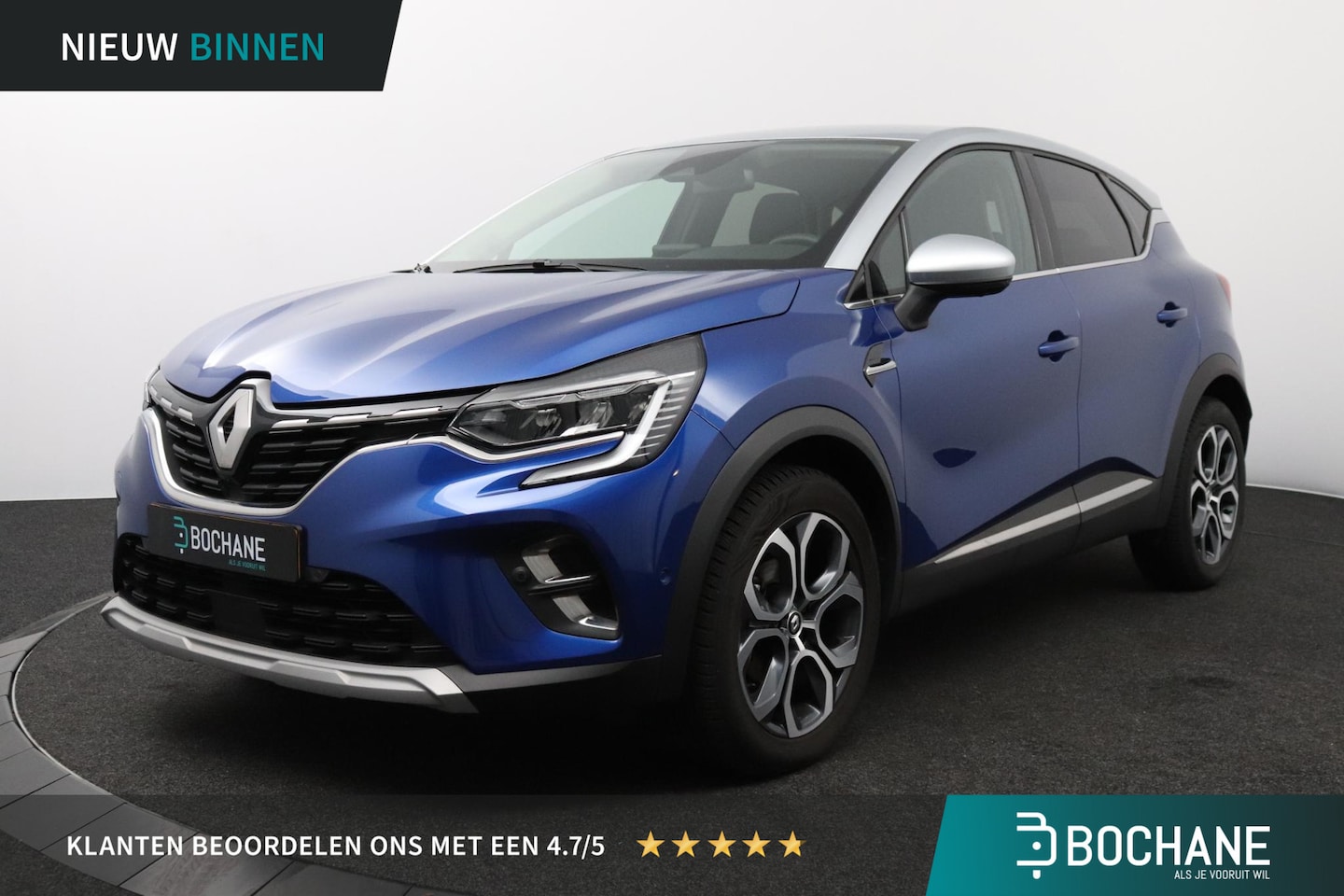Renault Captur - 1.0 TCe 90 techno | Hoge Instap| 360 Camera| BOSE Audio| Zilver Dak| - AutoWereld.nl