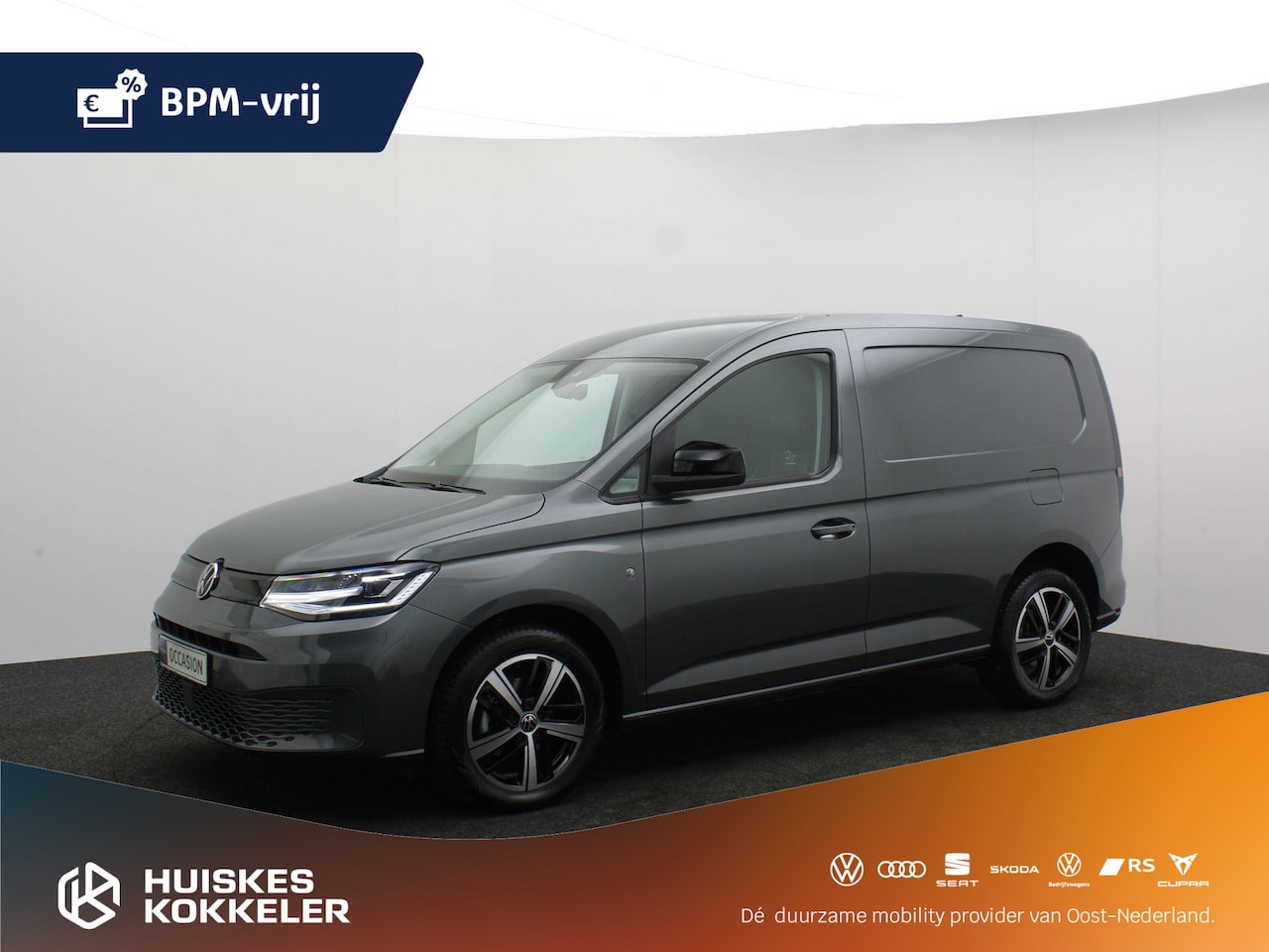 Volkswagen Caddy Cargo - 2.0 TDI 75 Edition | LED-koplampen | Navigatie | Leder | ACC | Camera | Trekhaak - AutoWereld.nl