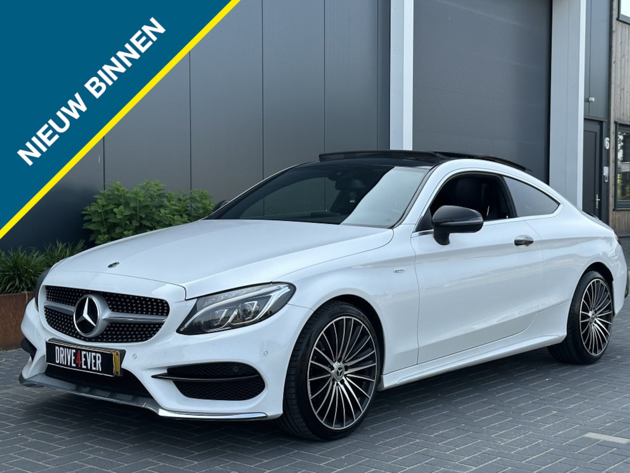Mercedes-Benz C-klasse Coupé - 180 AMG 2016 PANODAK NAVI CR CONTROL SPORTVELGEN - AutoWereld.nl