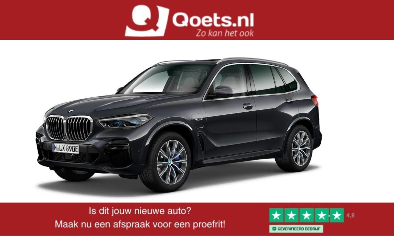 BMW X5 - xDrive45e High Executive M Sport - Trekhaak - Panoramadak - Comfortstoelen - Getinte ruite - AutoWereld.nl