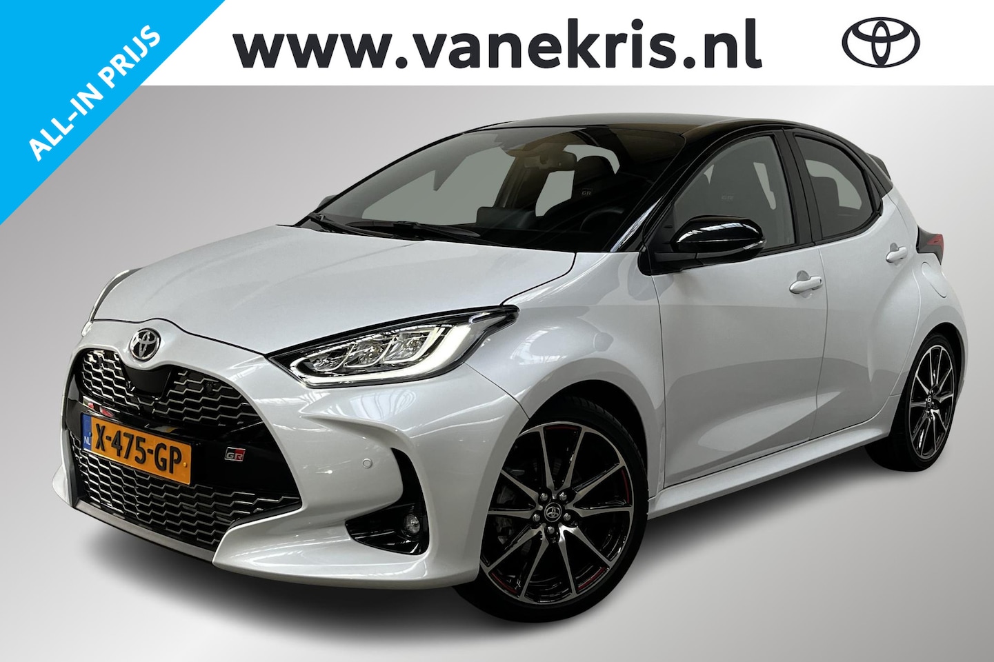 Toyota Yaris - 1.5 Hybrid GR Sport 1.5 Hybrid GR Sport, Premium Pack, Panoramadak, JBL, Stuurverwarming - AutoWereld.nl