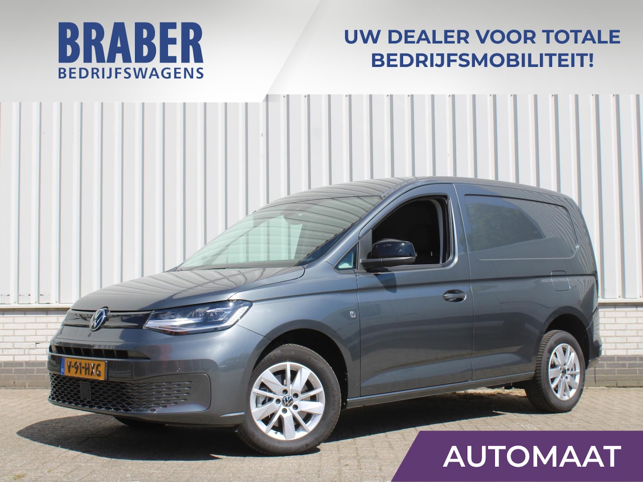 Volkswagen Caddy Cargo - 2.0 TDI Style | Airco | Trekhaak | Navi | 16" LM | Camera | - AutoWereld.nl