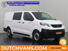 Peugeot Expert - 2.0 BlueHDI 120PK Long Premium Dubbele Cabine | 2xSchuifdeur | Airco | Cruise | Trekhaak