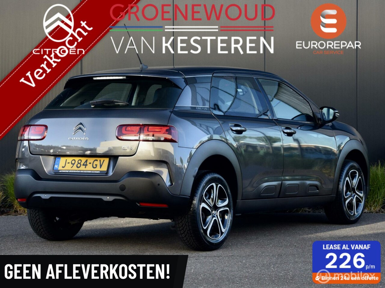 Citroën C4 Cactus - 110pk I Carplay I Clima I Cruise I - AutoWereld.nl