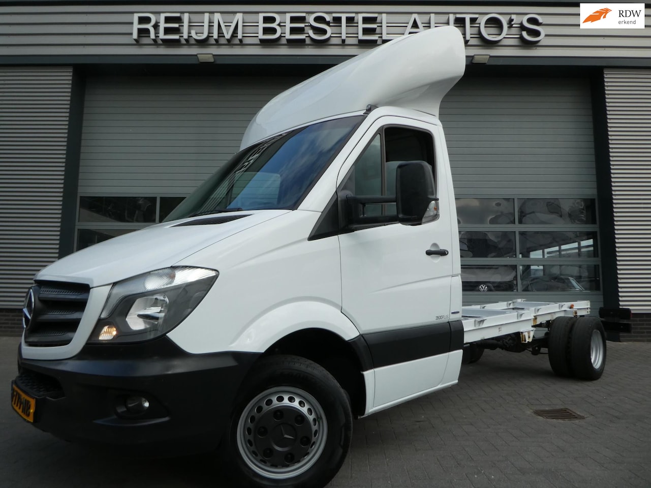 Mercedes-Benz Sprinter - 516cdi L3, Euro-6, Automaat, Chassis, Airco. Chassis Cabine. - AutoWereld.nl