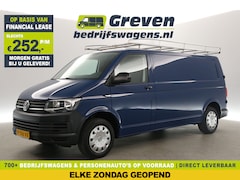 Volkswagen Transporter - 2.0 TDI L2H1 140PK Airco Trekhaak Imperiaal Bluetooth Elektrpakket