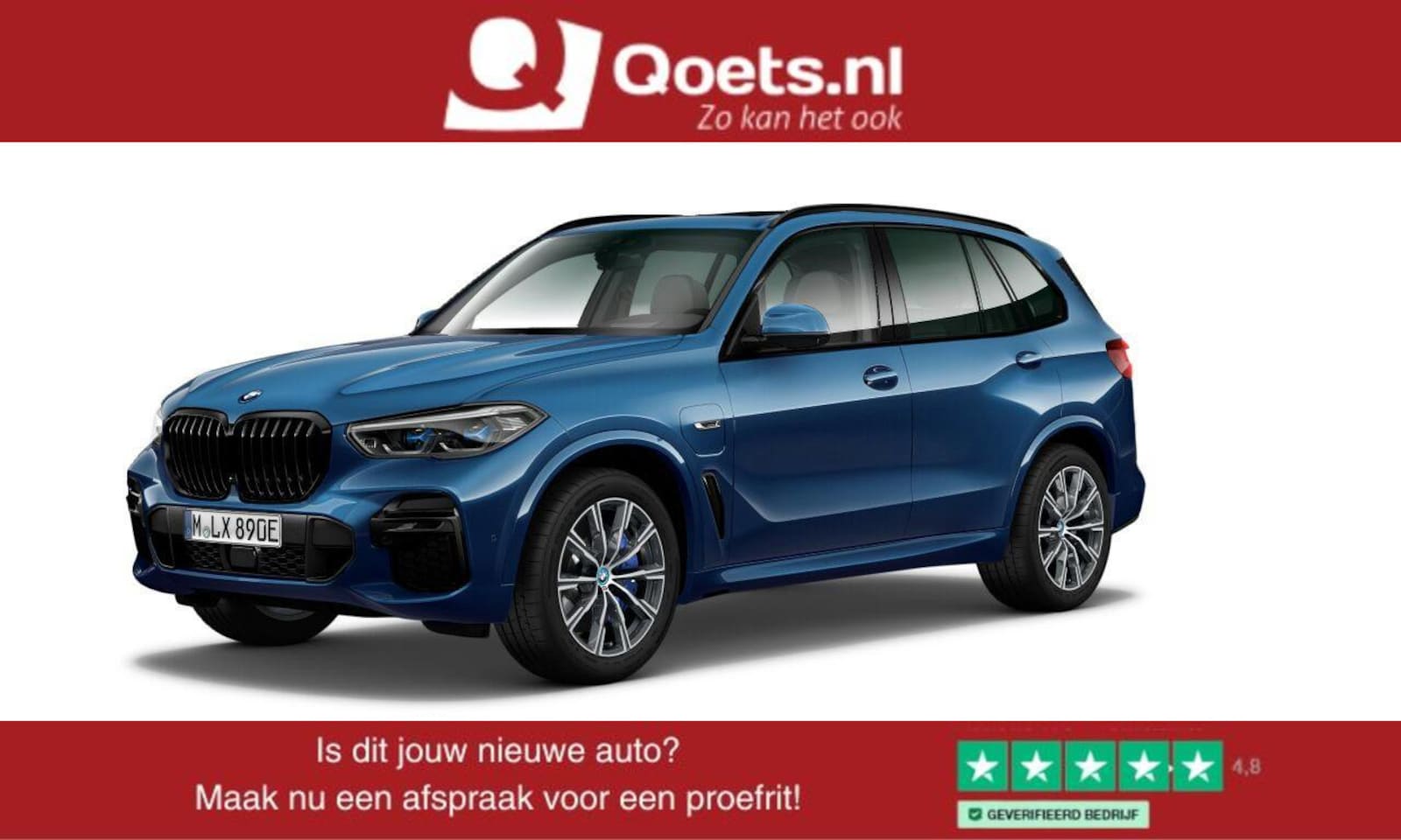 BMW X5 - xDrive45e High Executive M Sport - Panoramadak - Comfortstoelen - Stoelventilatie - Getint - AutoWereld.nl